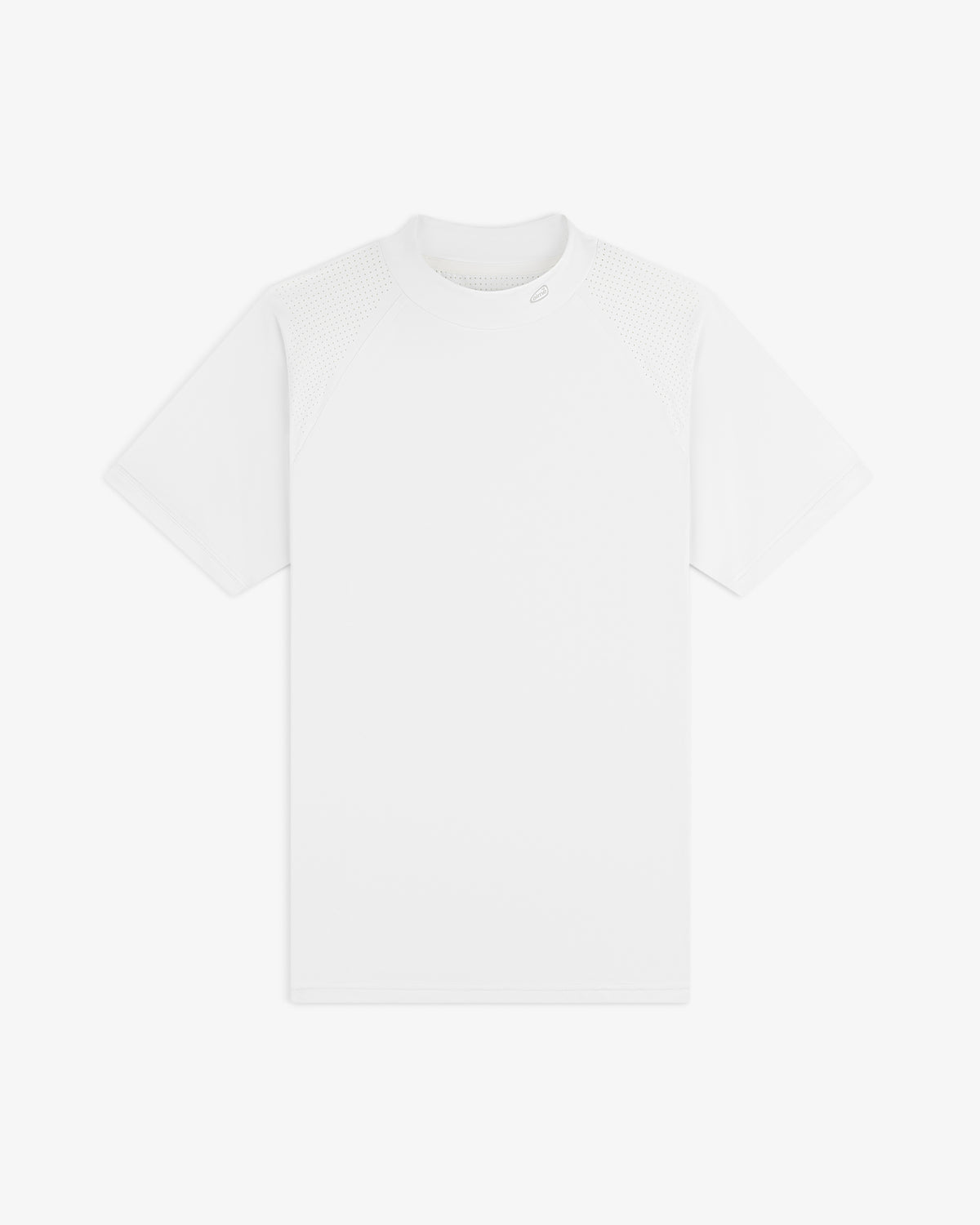ALD Golf Performance Tee, short-sleeve with crew neckline, shown on a white background.