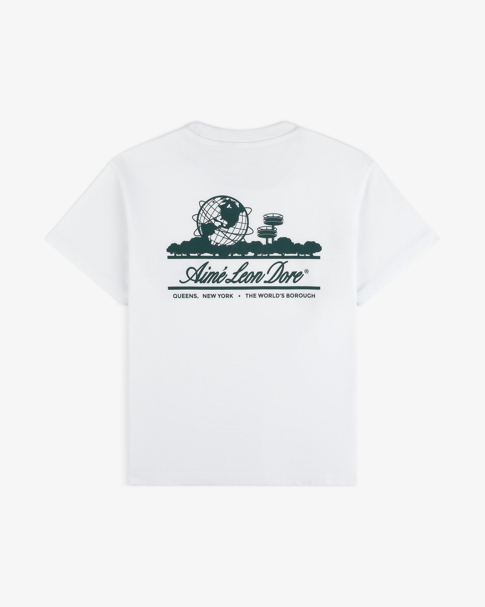 Cropped Aloe-Blend Unisphere Tee – Aimé Leon Dore EU