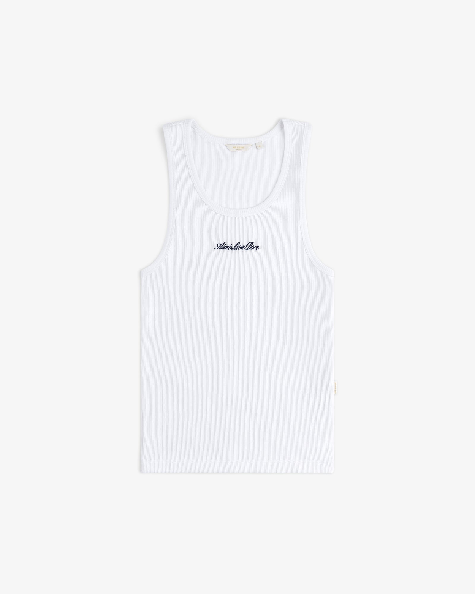 Embroidered Logo Tank Top – Aimé Leon Dore EU