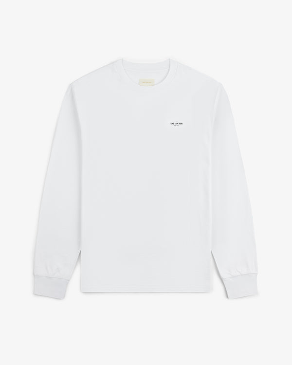 Long-Sleeve Micro Logo Tee