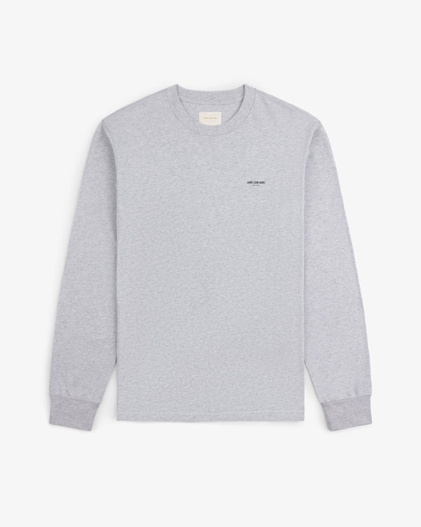 Long-Sleeve Micro Logo Tee