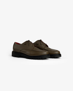 Leather Lug Sole Derby