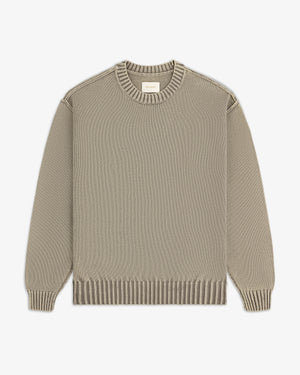 Washed Inside Out Sweater