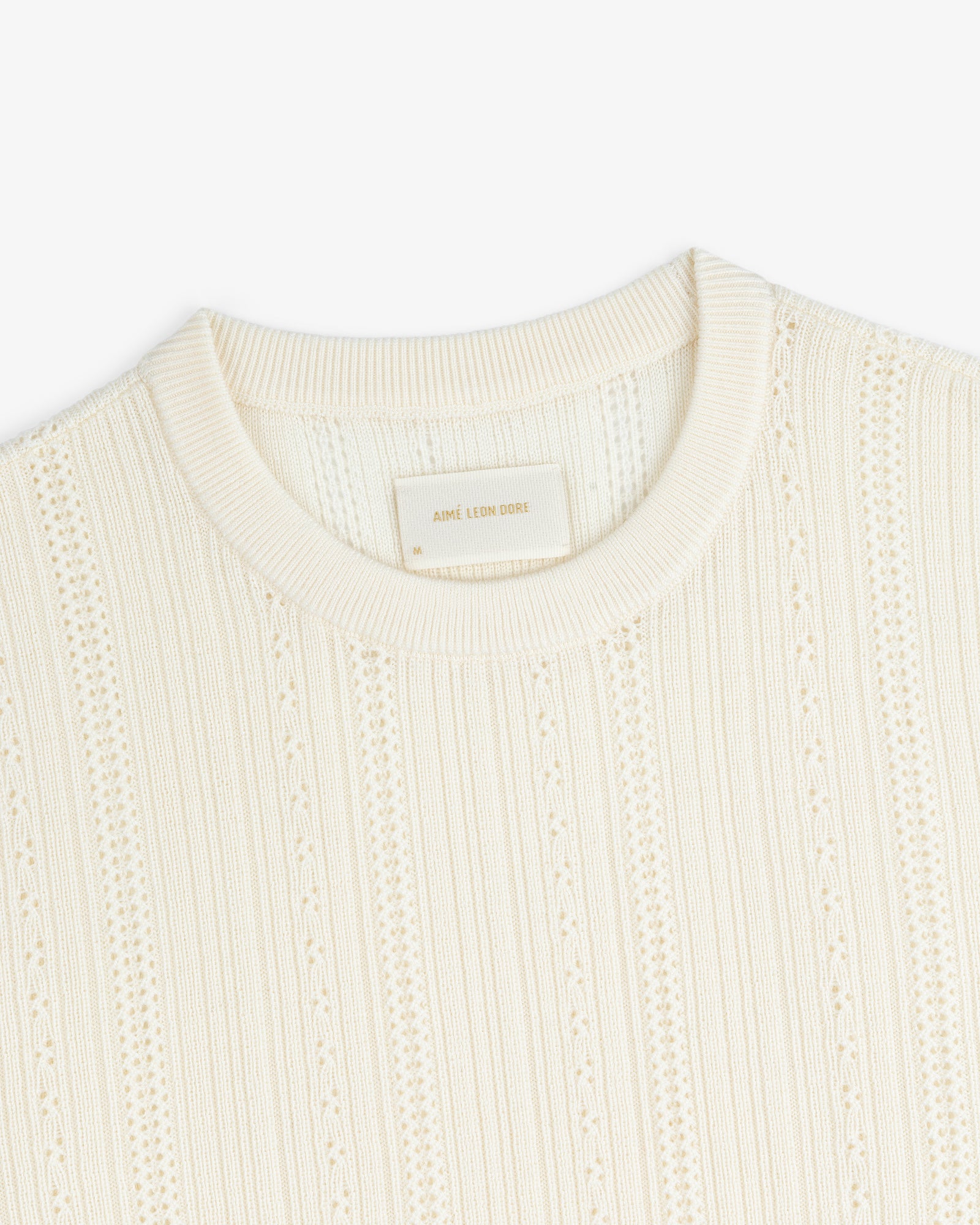 Merino Wool Eyelet Tee – Aimé Leon Dore EU