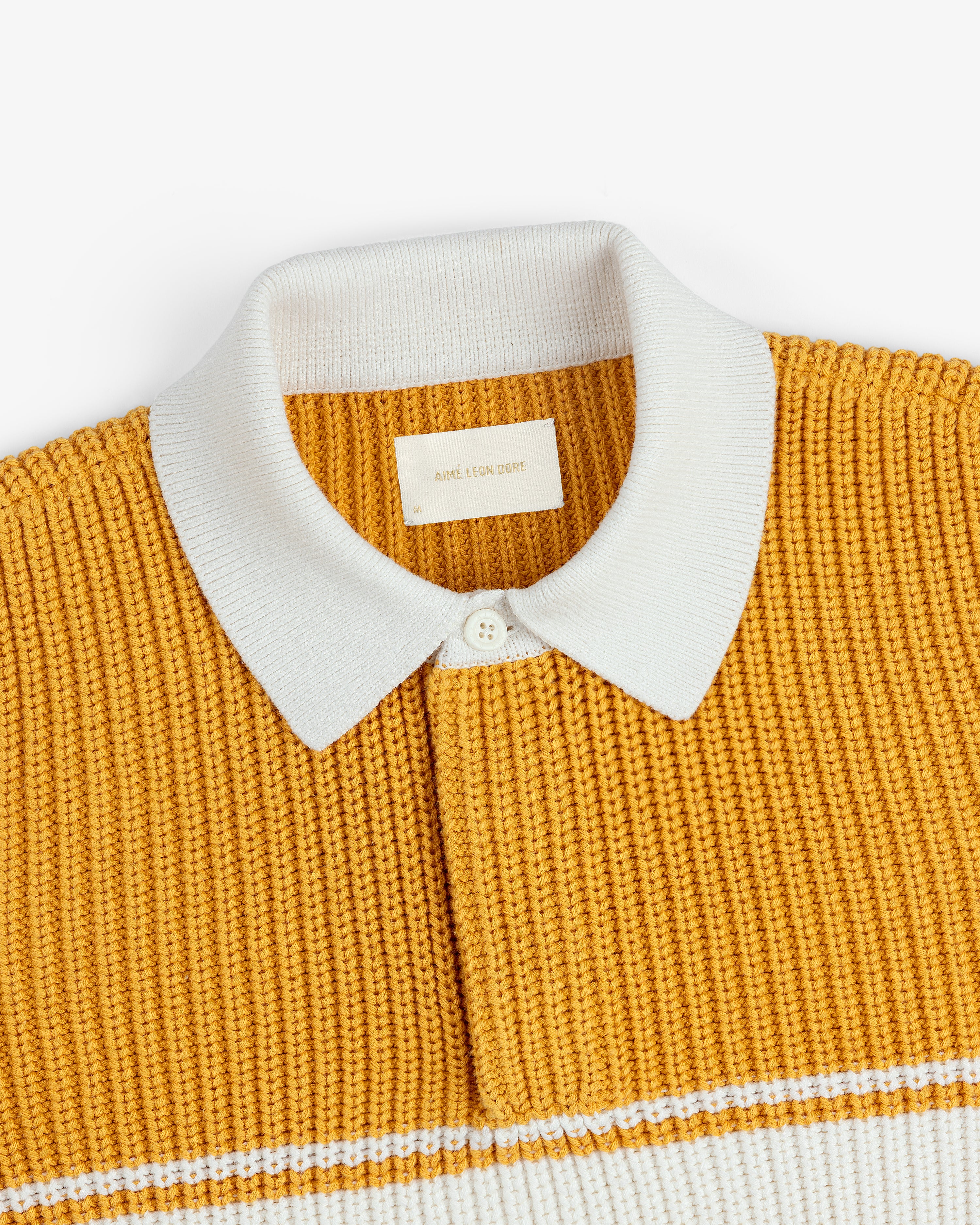 Striped Knit Rugby