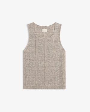 Pointelle Tank Top