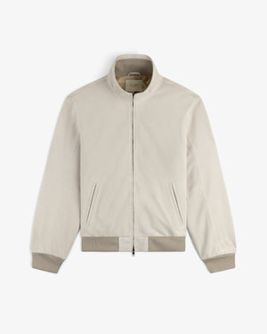 Suede Track Jacket