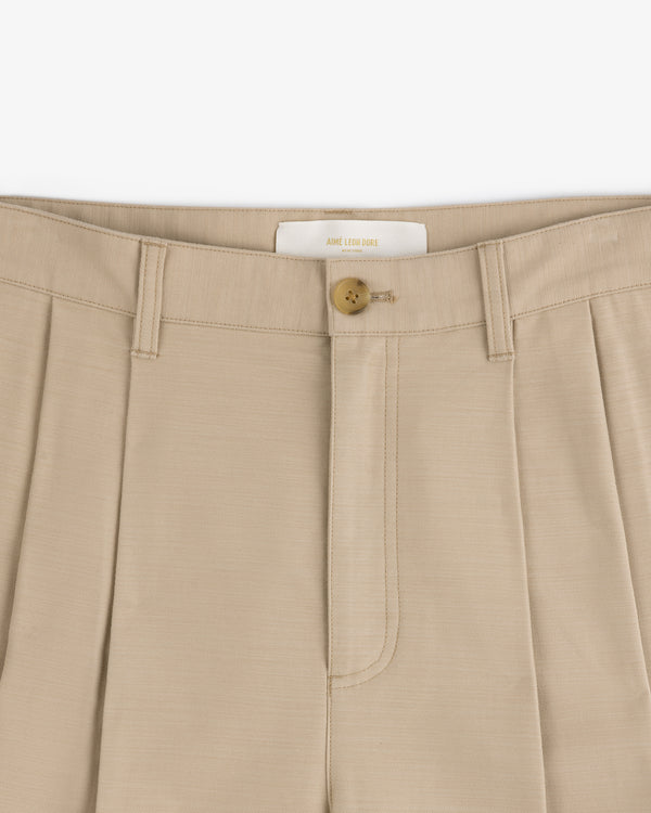 Double Pleated Pant
