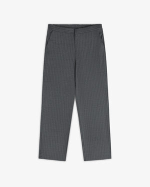Pinstripe Elasticated Waist Trouser