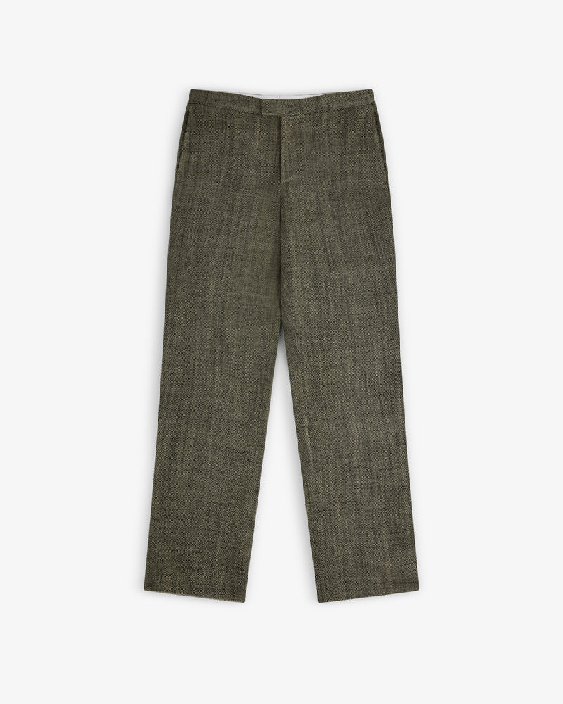 Yarn Dyed Linen Suit Trouser