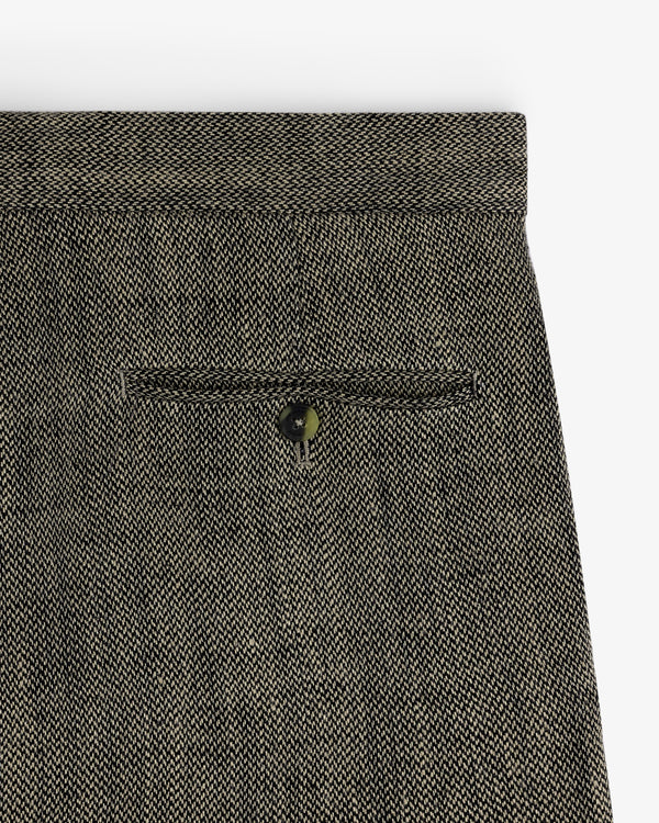 Yarn Dyed Linen Suit Trouser