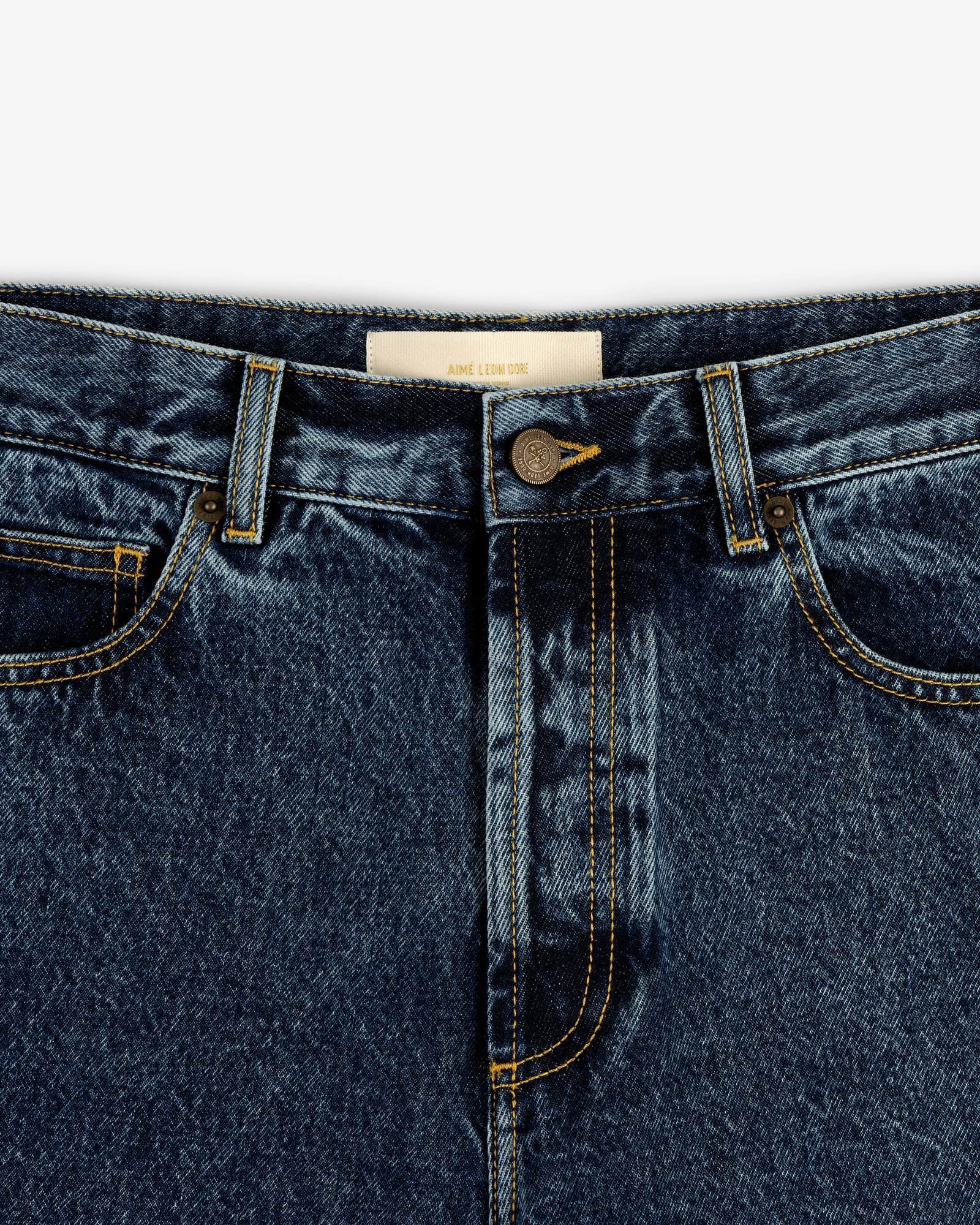 Relaxed     Fit 5-Pocket Denim Pant