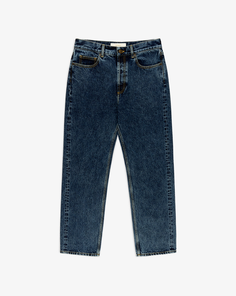 Relaxed     Fit 5-Pocket Denim Pant