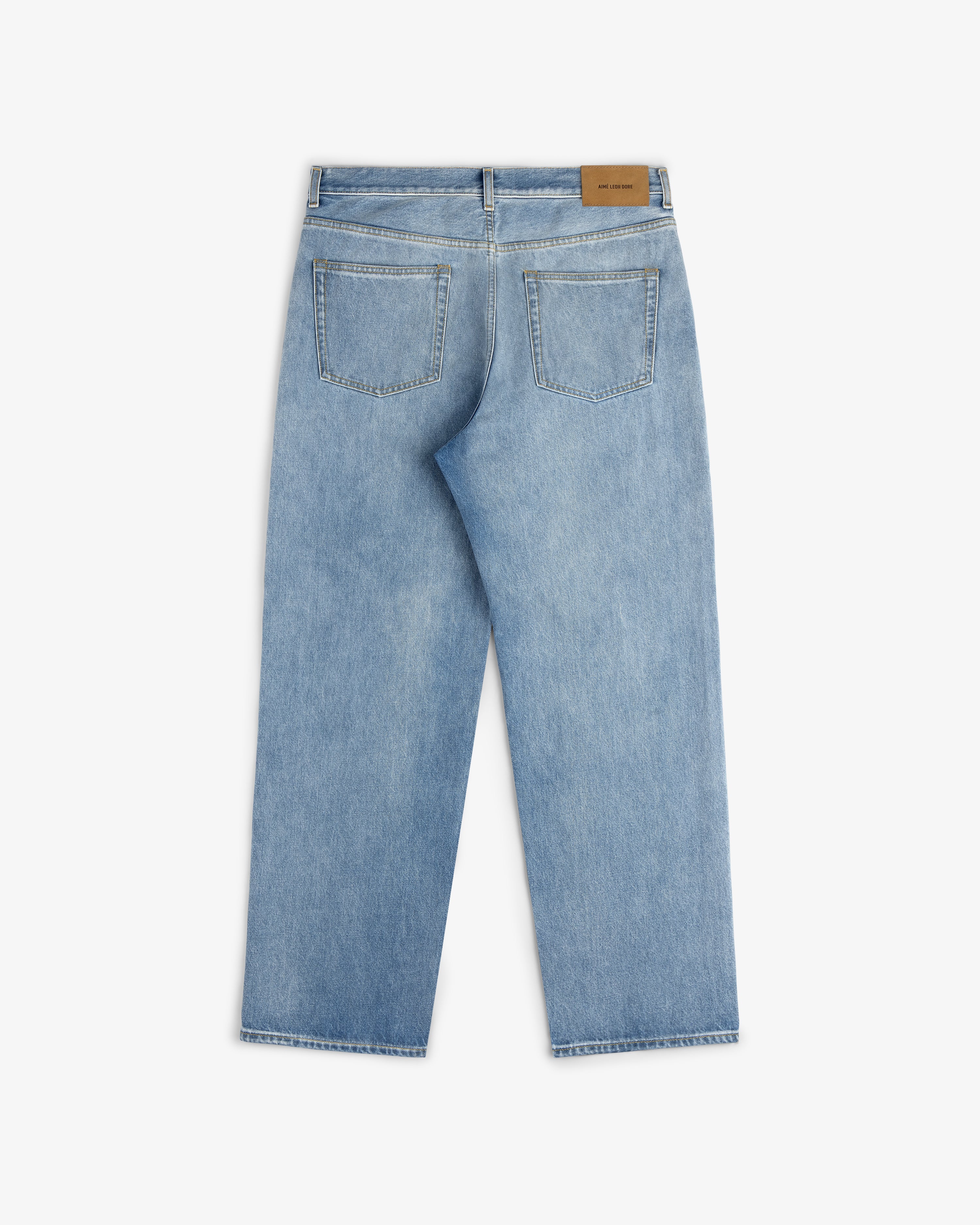 Relaxed      Fit 5-Pocket Denim Pant
