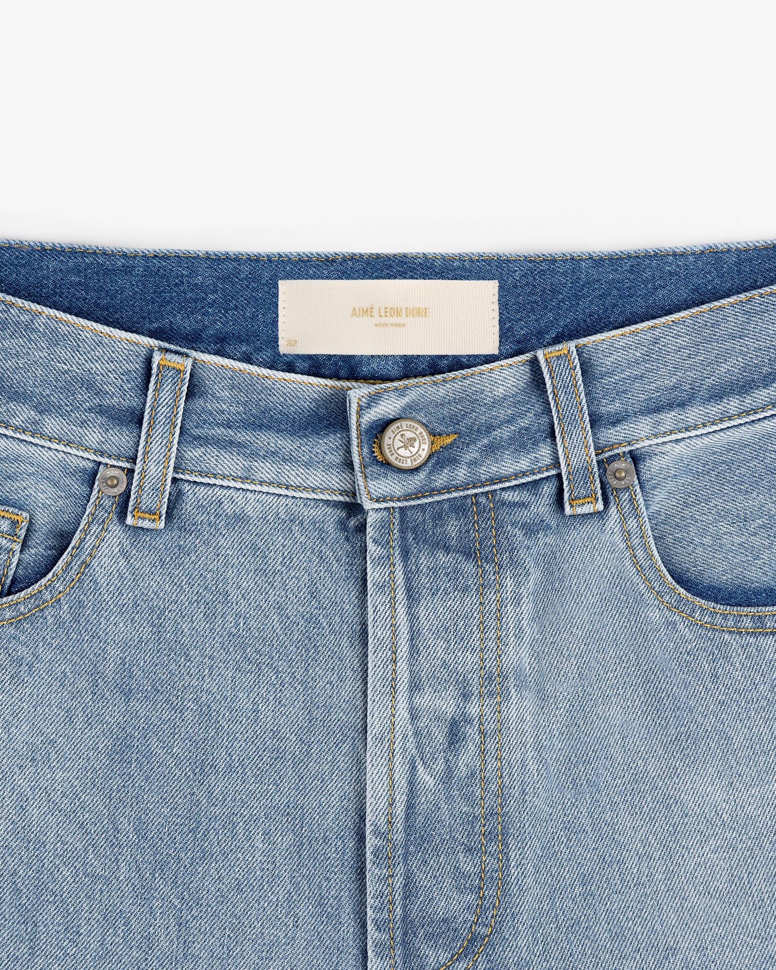 Relaxed      Fit 5-Pocket Denim Pant