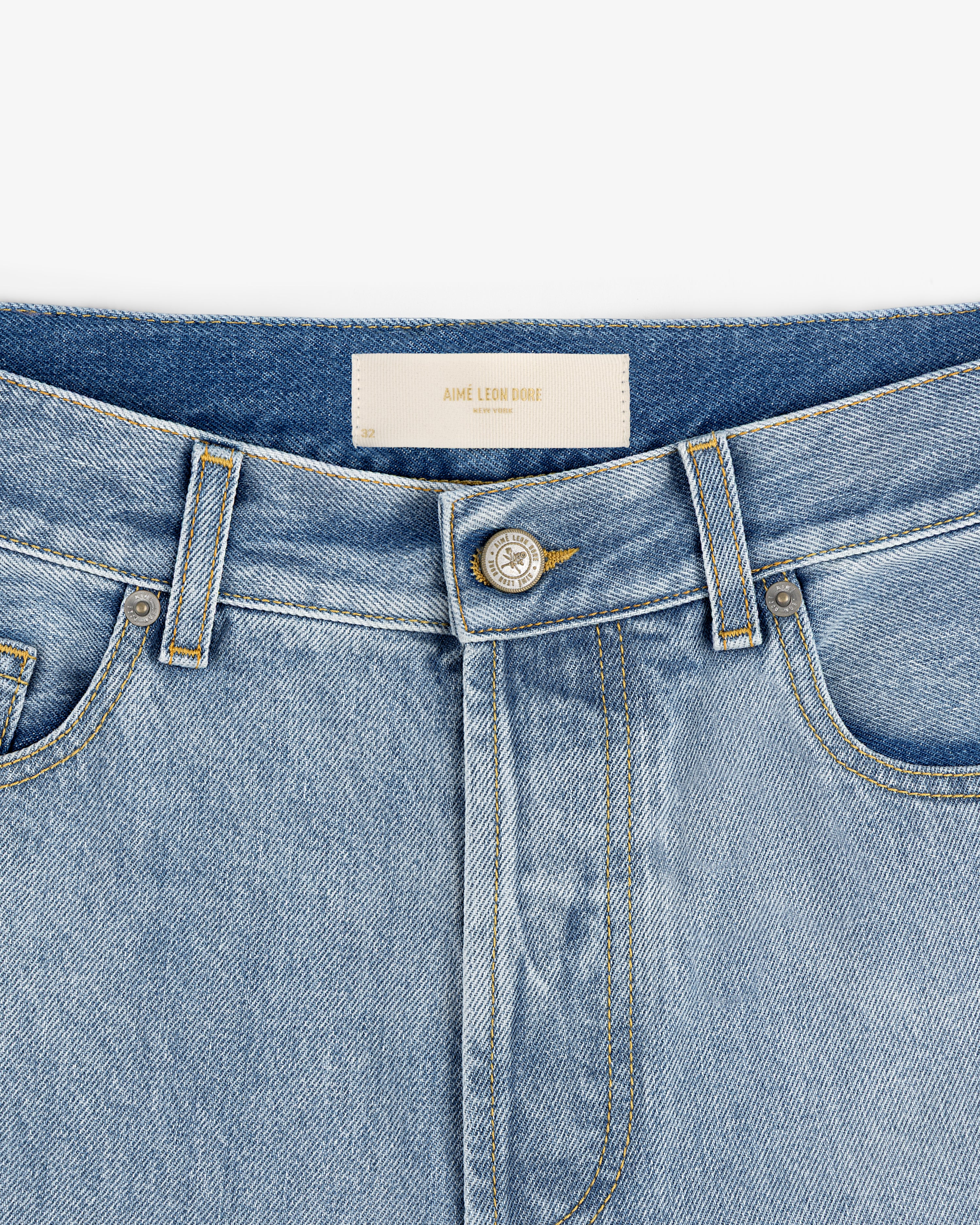 Relaxed      Fit 5-Pocket Denim Pant
