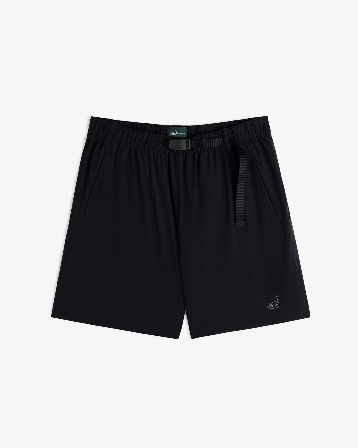 ALD Golf Performance Short with elastic waistband, adjustable belt, and small logo on lower left leg.