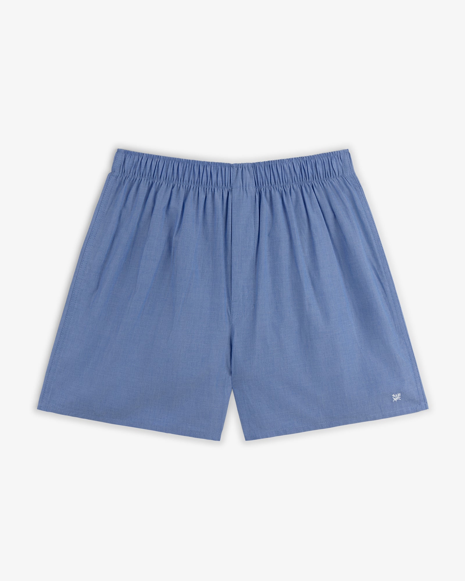 Light blue Boxer Short 2-Pack for men with elastic waistband, shown flat on a plain white background.