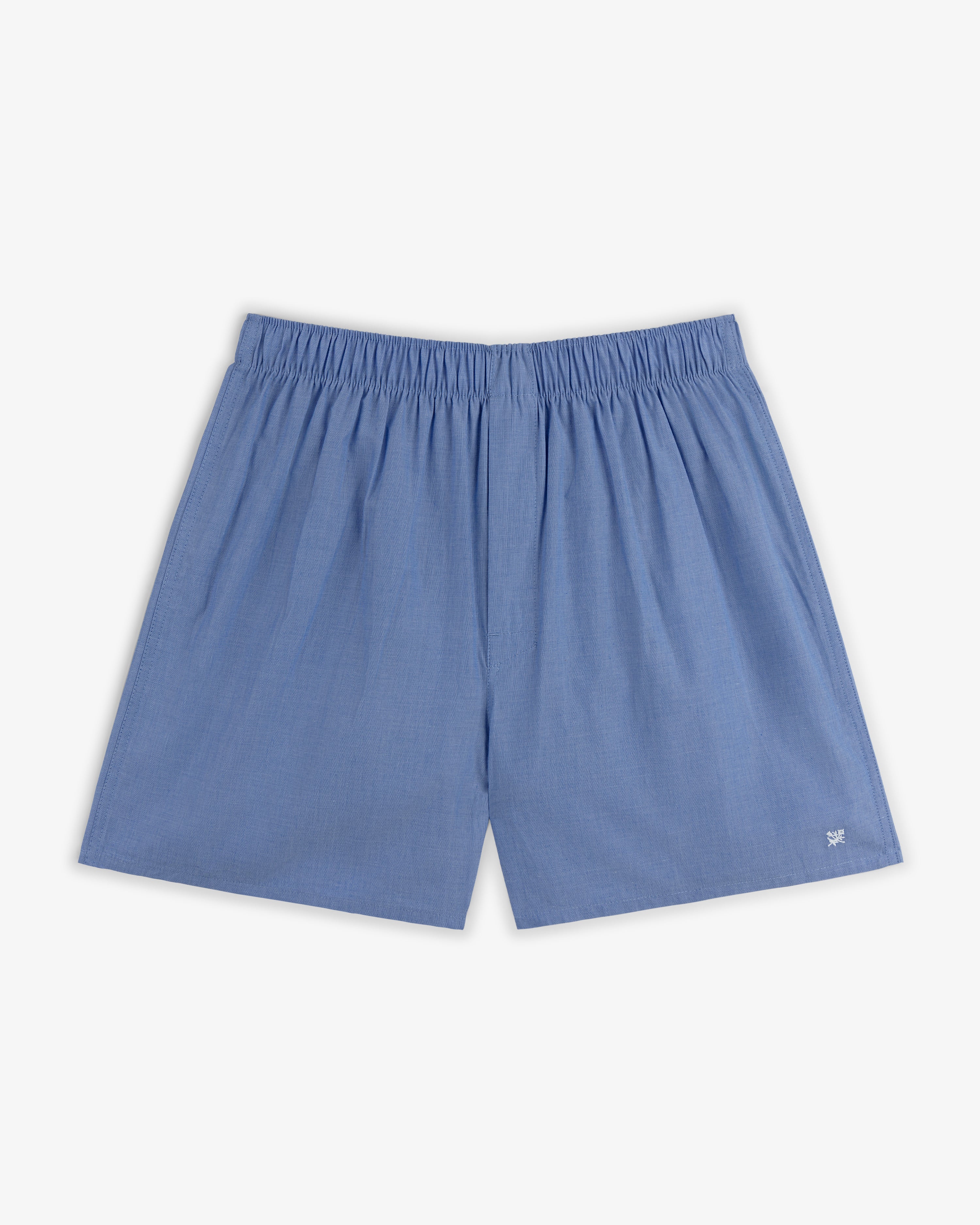 Light blue Boxer Short 2-Pack for men with elastic waistband, shown flat on a plain white background.