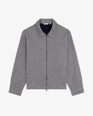 Textured Zip Shirt