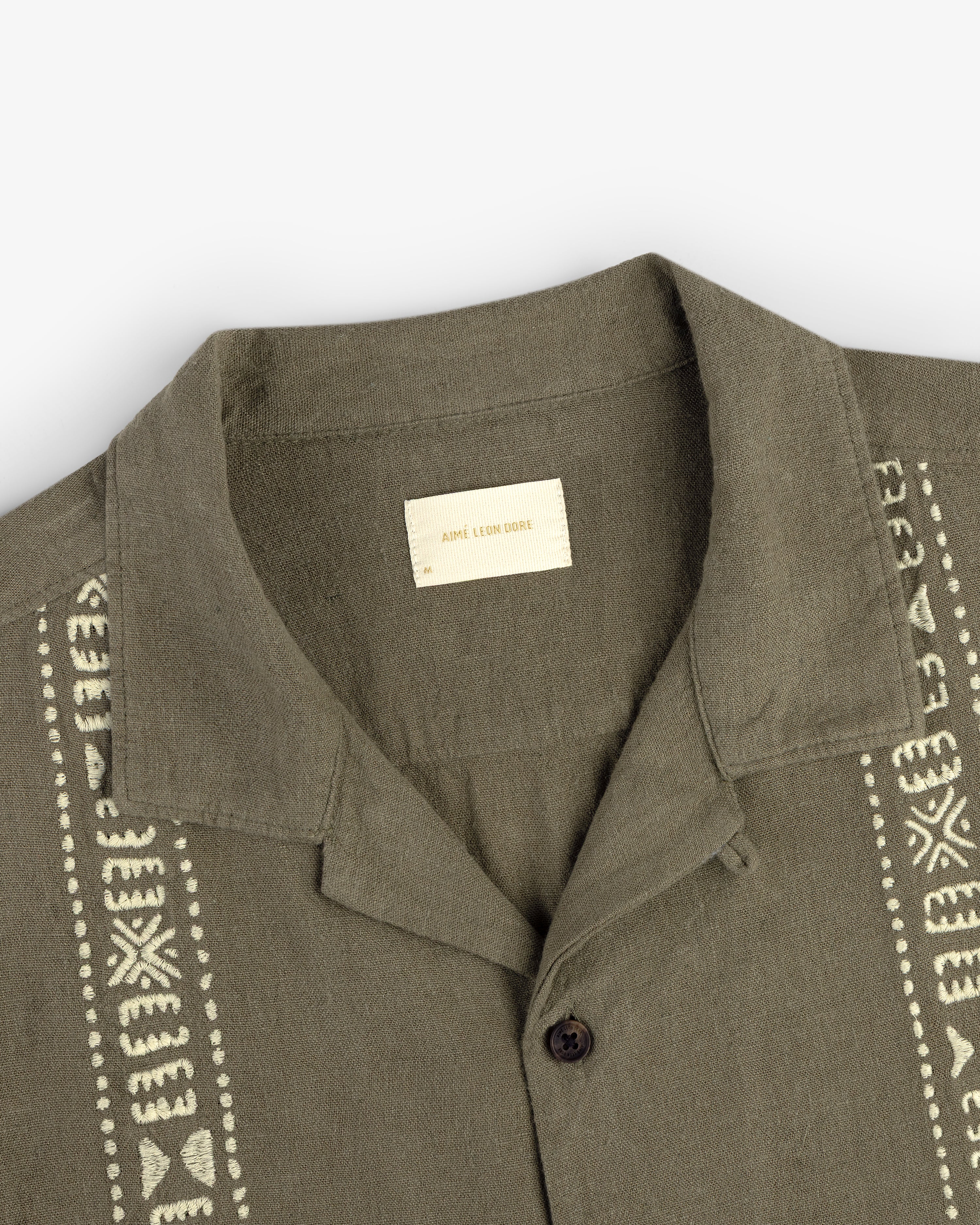 Linen Blend Leisure Shirt – Aimé Leon Dore EU