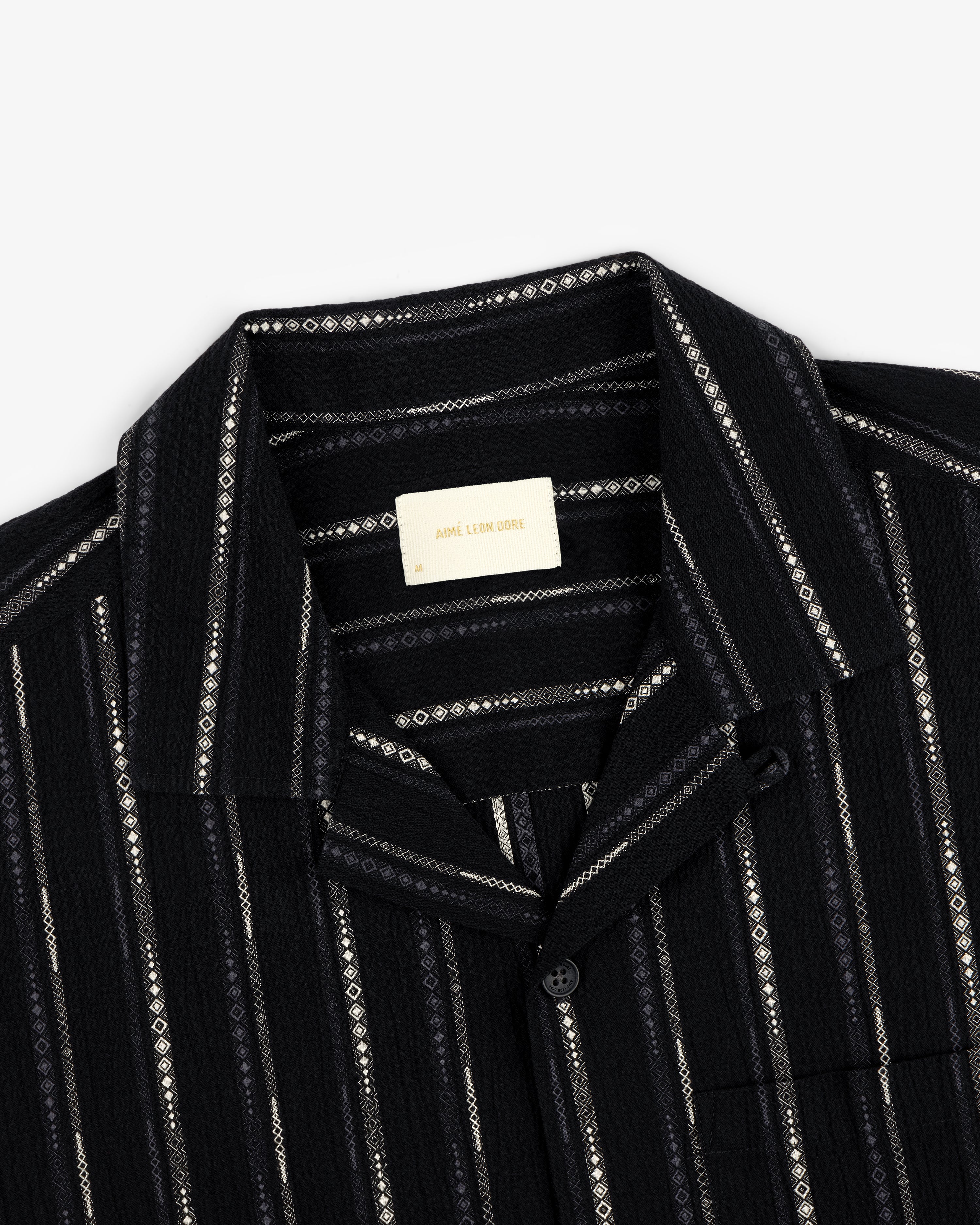 Cropped Jacquard Camp Shirt – Aimé Leon Dore EU