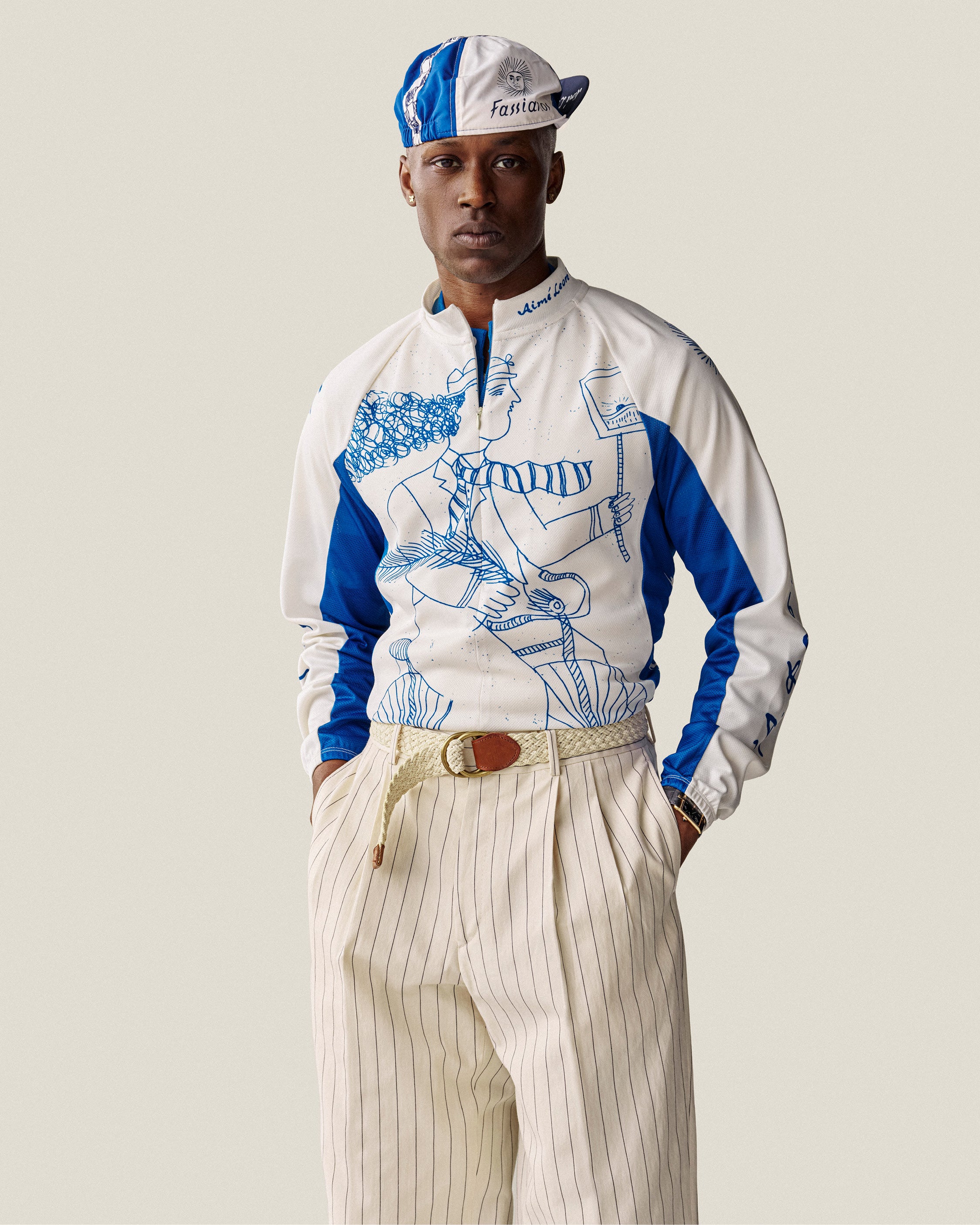 Fassianos Half-Zip Cycling Jersey