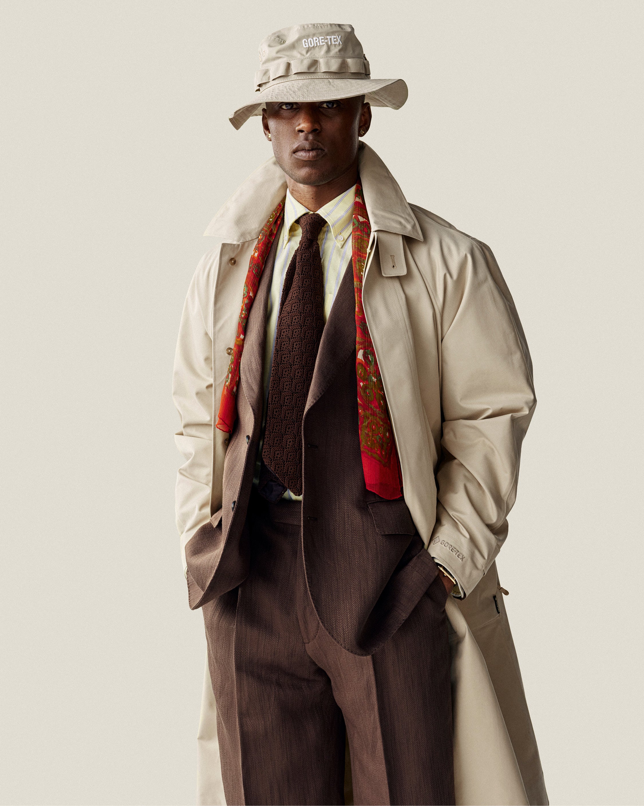 Yarn Dyed Striped Crest Shirt