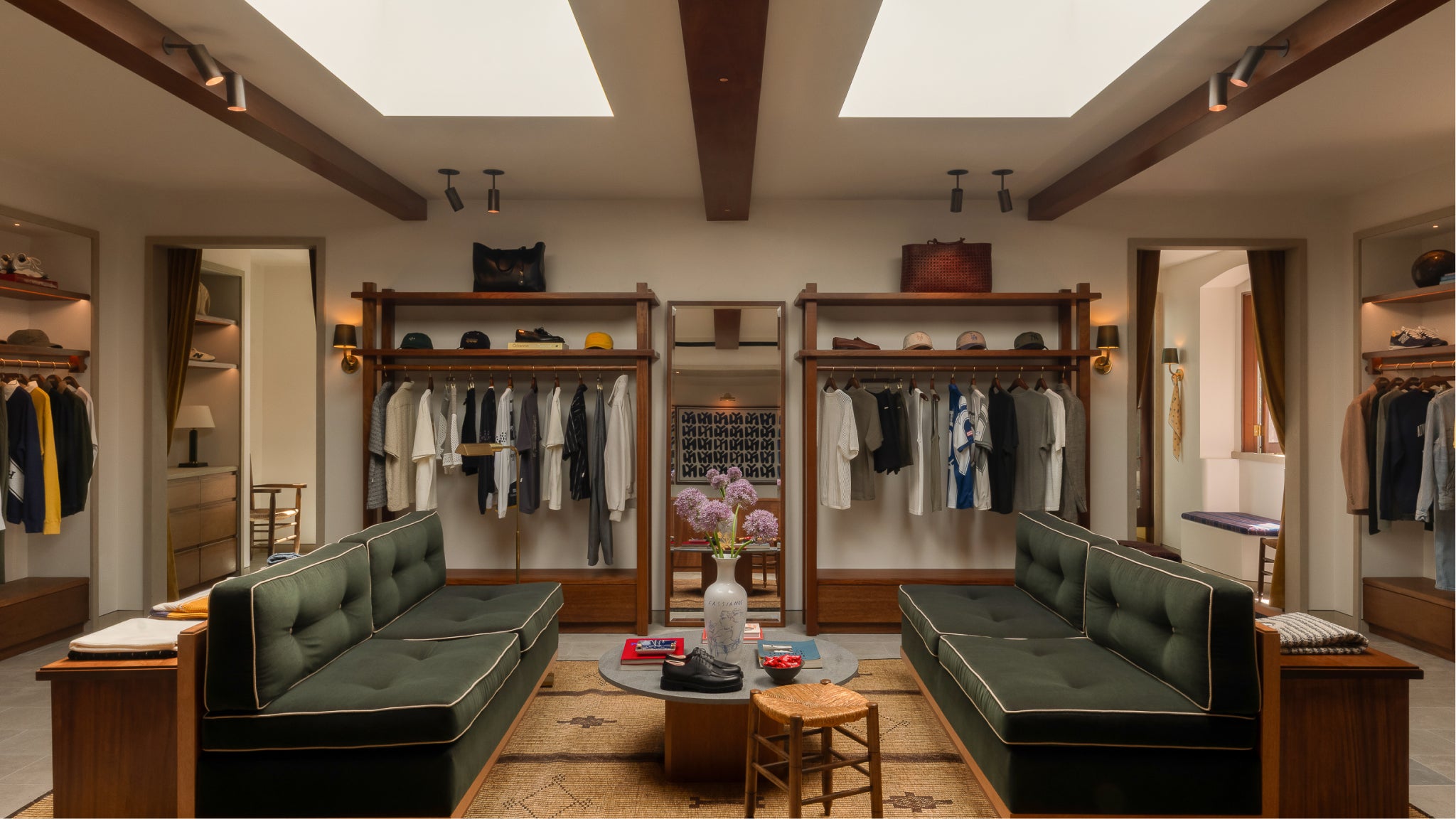 Interior of Los Angeles Flagship Store