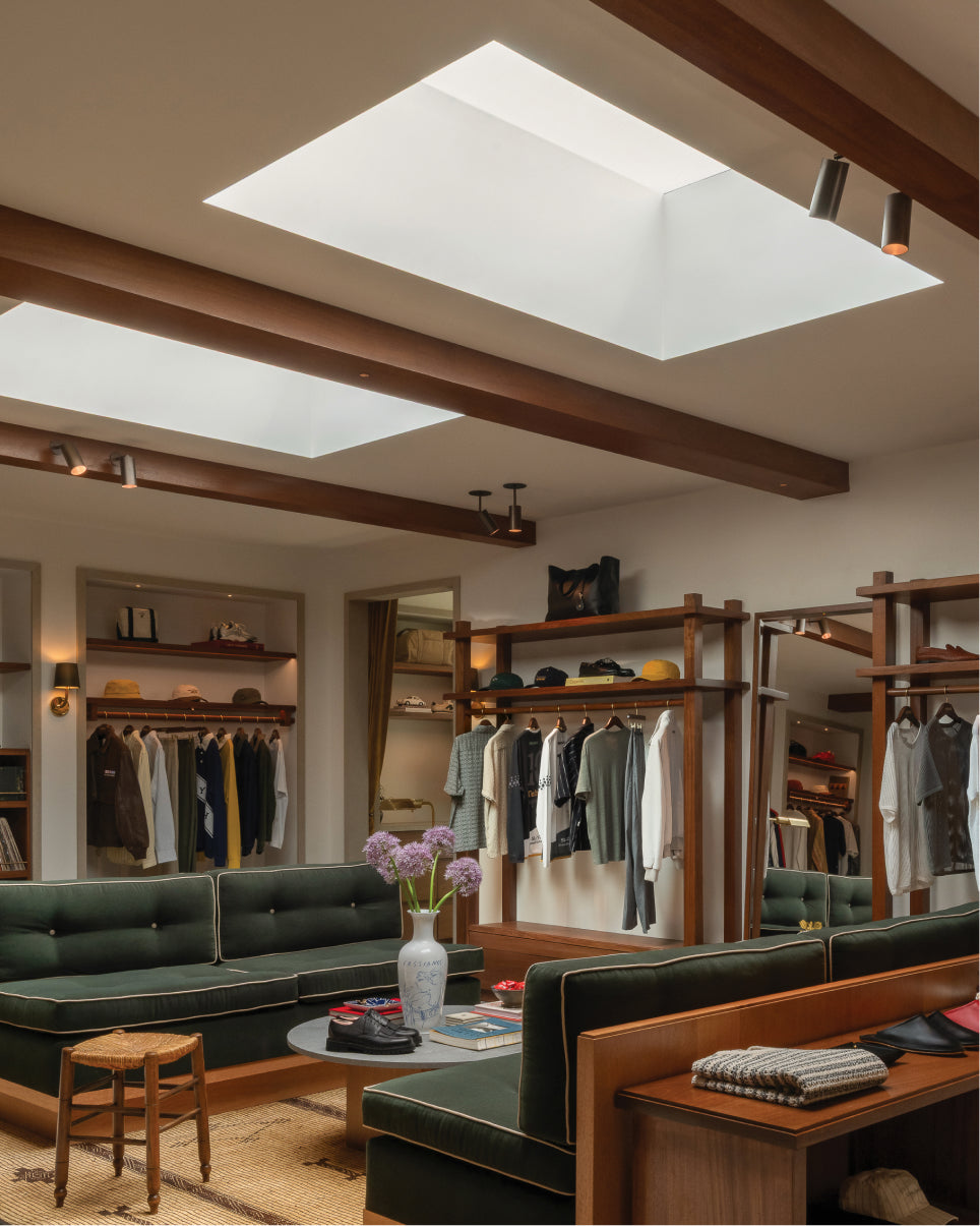 Interior of Los Angeles Flagship Store