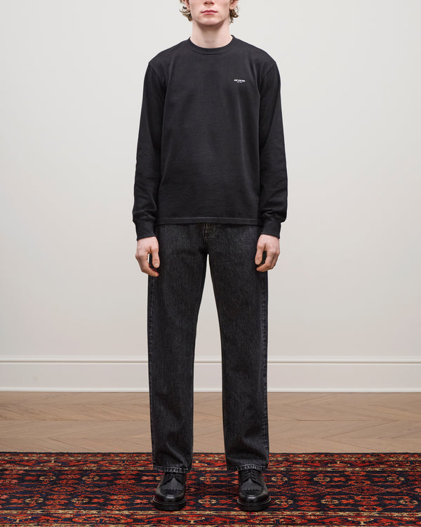 Long-Sleeve Micro Logo Tee