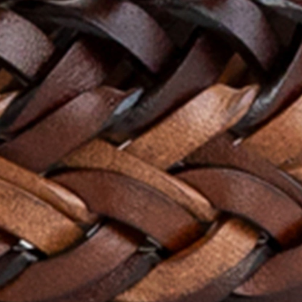 Multi-Color Braided Leather Belt – Aimé Leon Dore EU