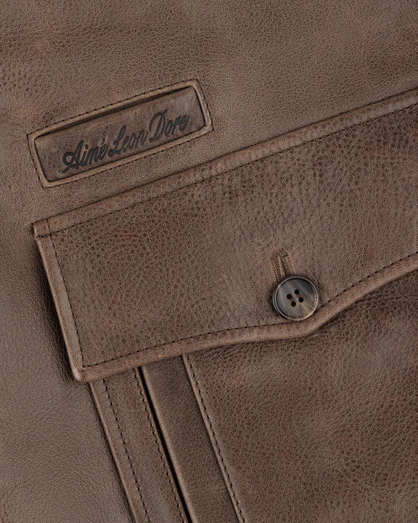 Leather Flight Jacket