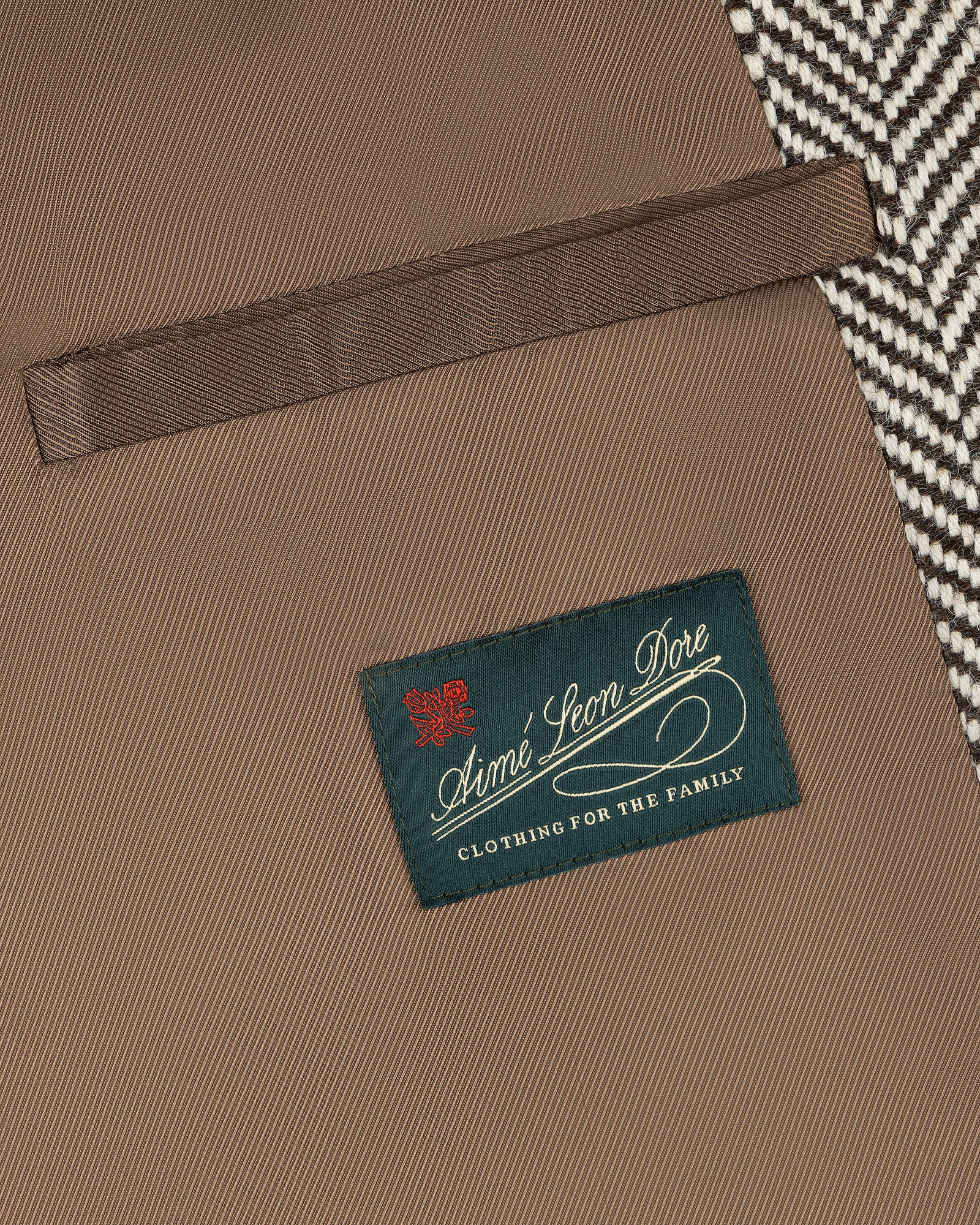 Wool Herringbone Overcoat