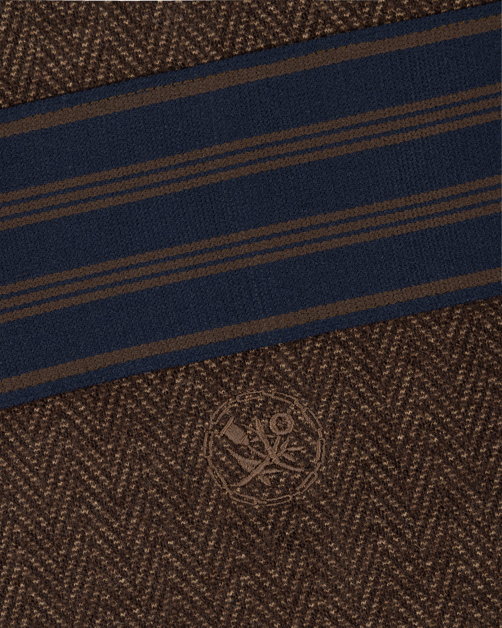 Wool Herringbone Track Jacket