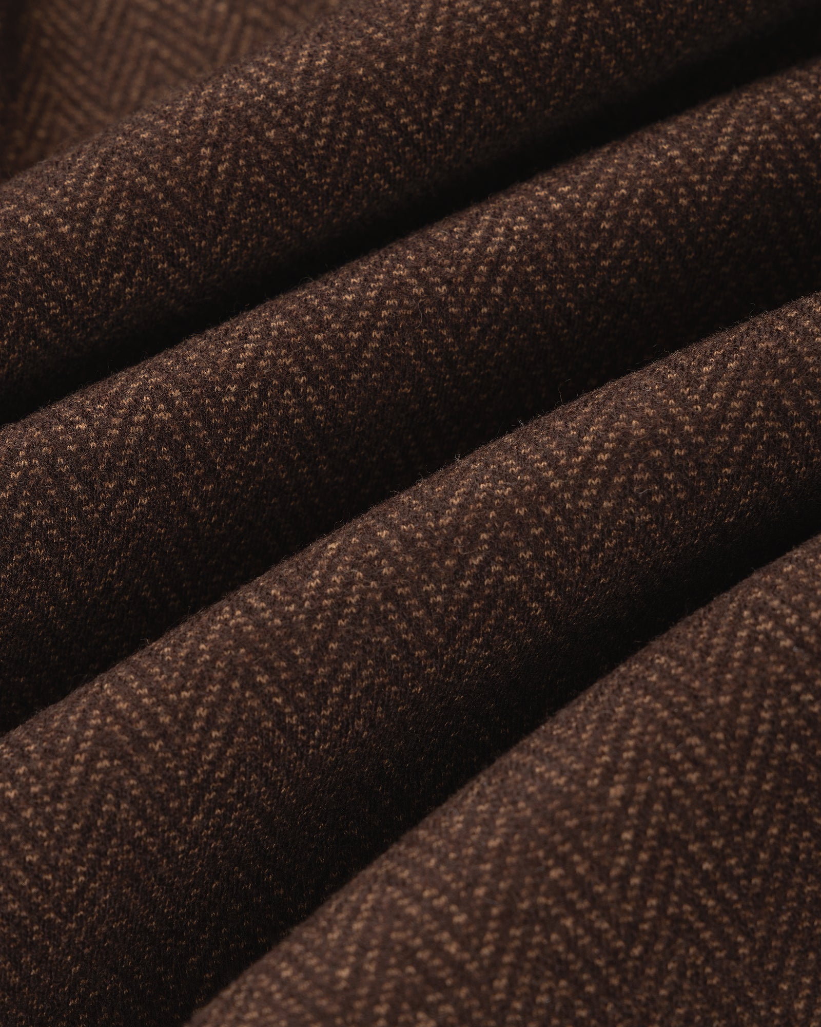 Wool Herringbone Track Jacket