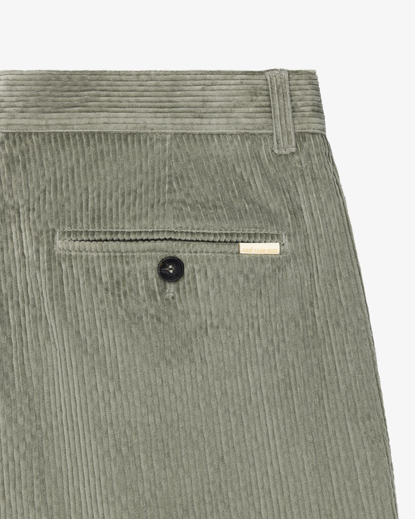 Single Pleated Corduroy Pant