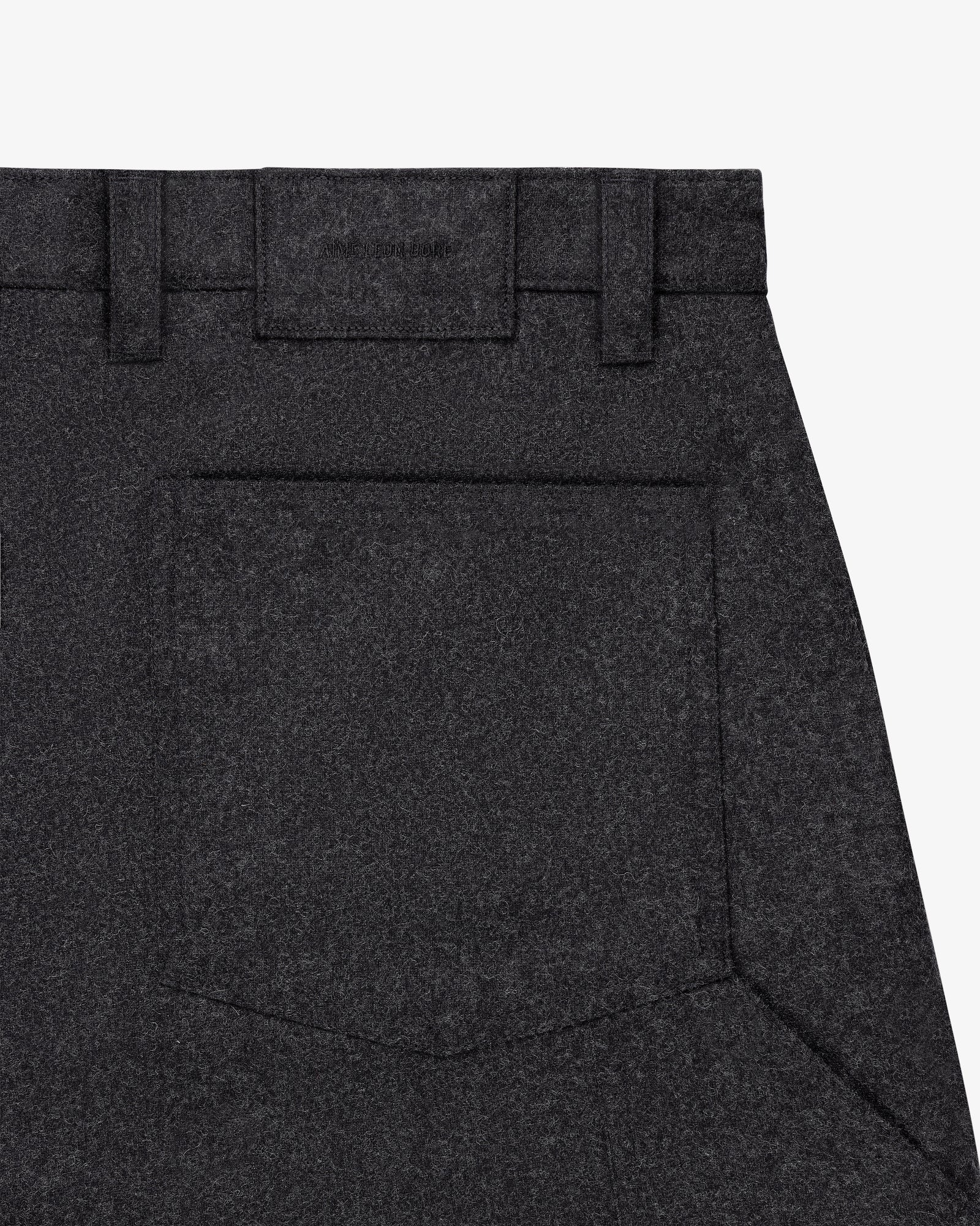 Wool Double Knee Trouser