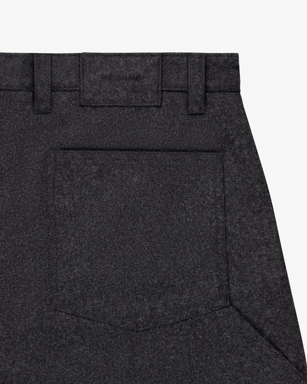 Wool Double Knee Trouser