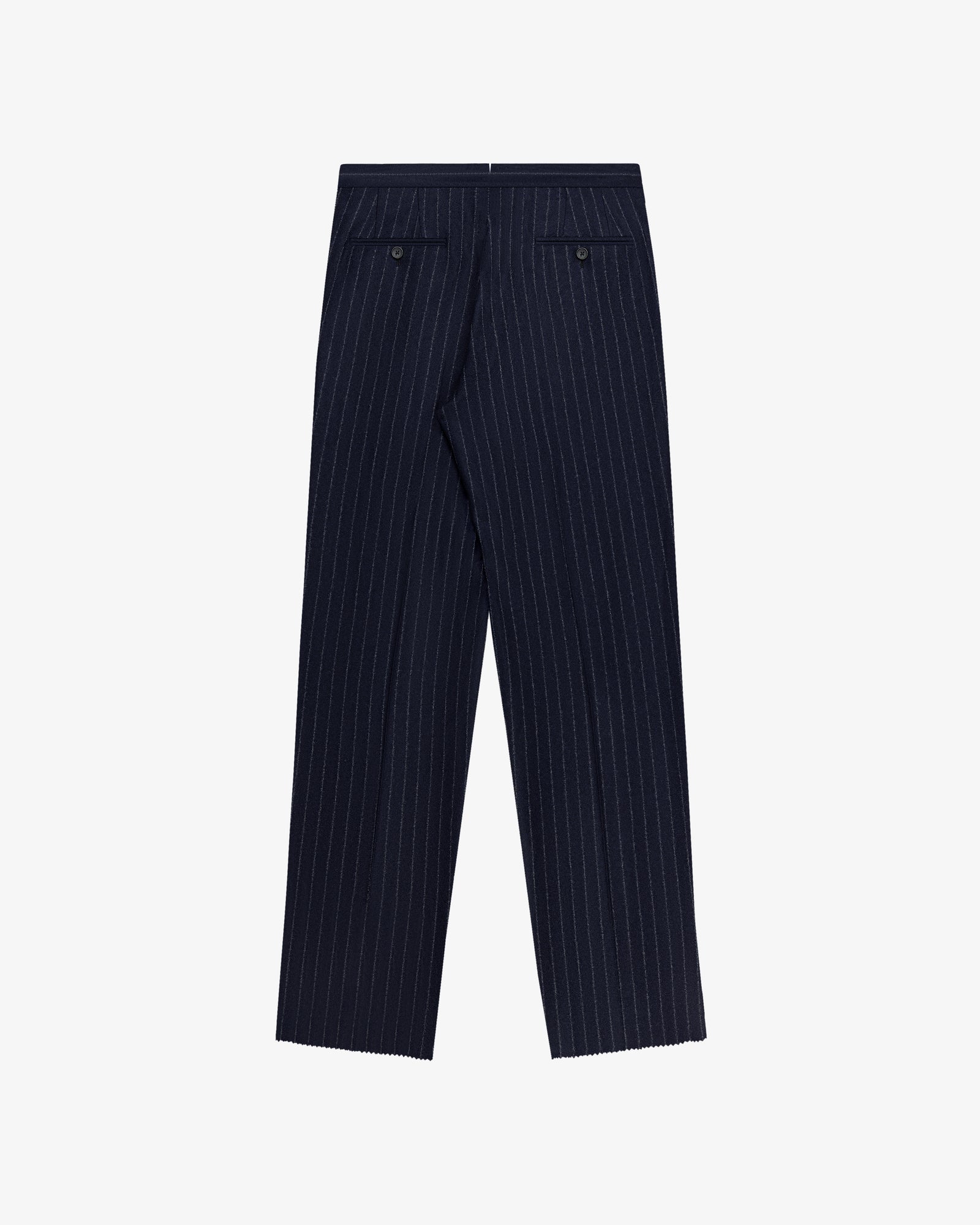 Pinstripe Wool Suit Trouser