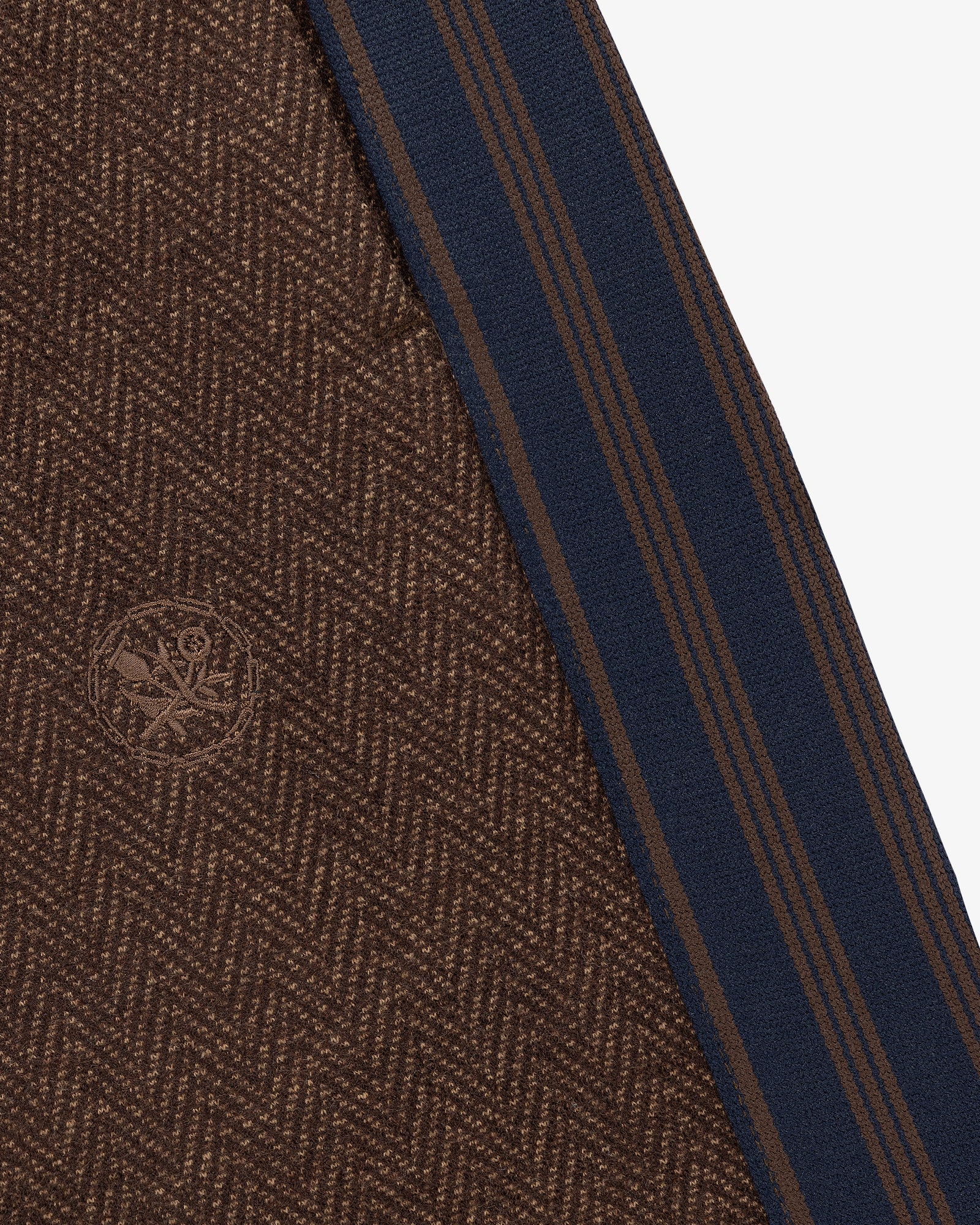 Wool Herringbone Track Pant