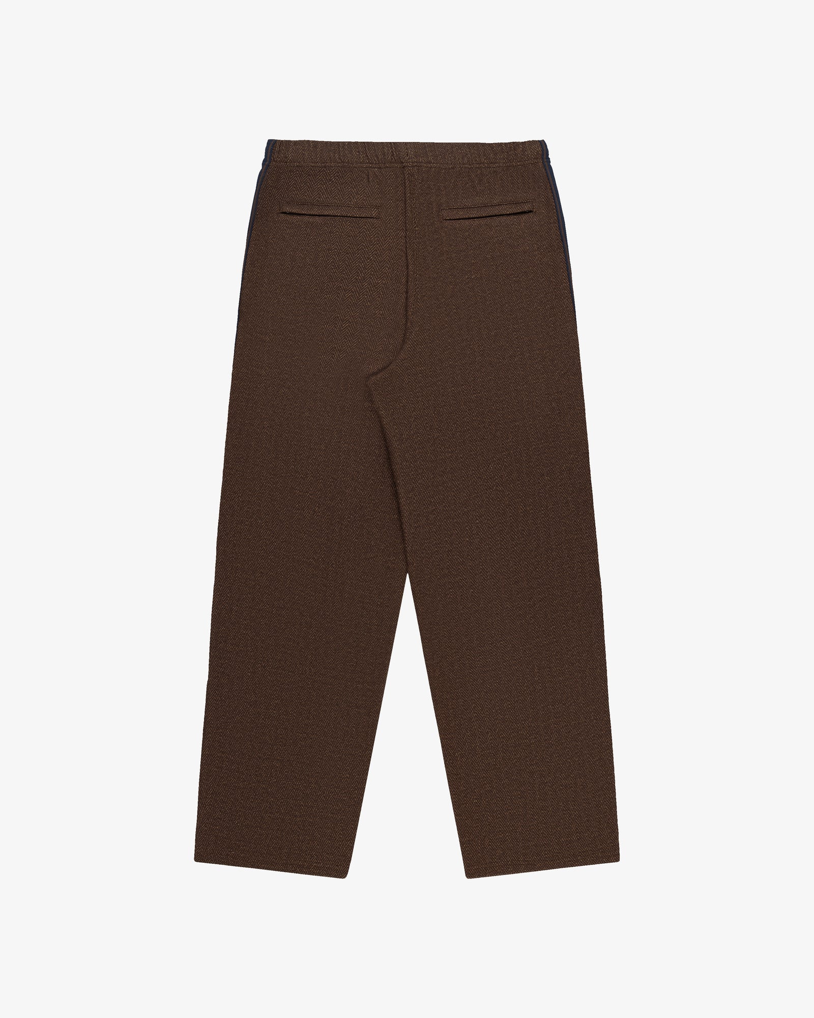 Wool Herringbone Track Pant