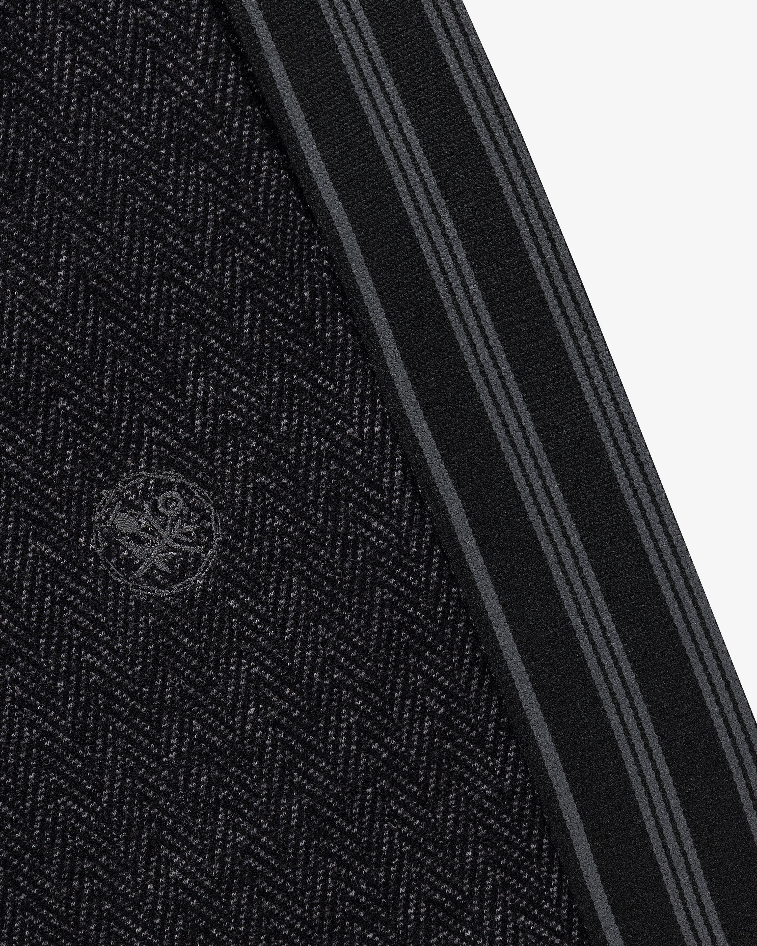 Wool Herringbone Track Pant