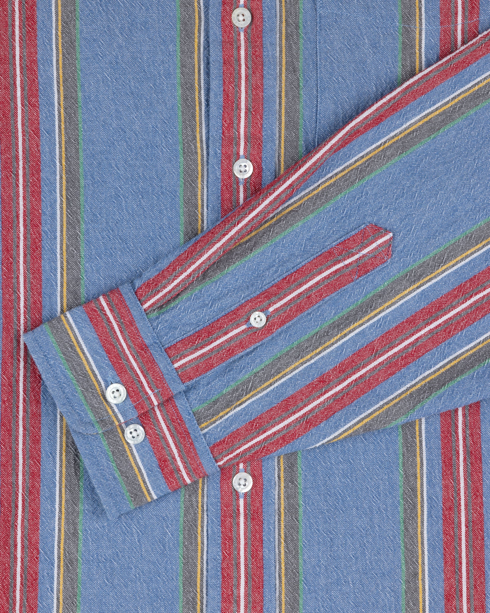Striped   Crest Oxford Shirt