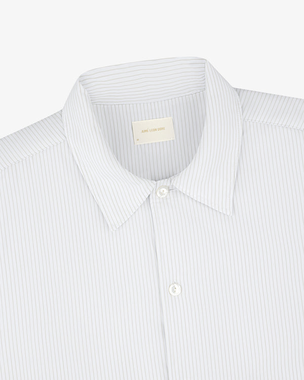 Striped Filled Work Shirt