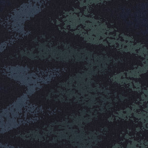 Color: Navy / green zig zag print