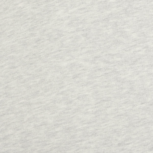Light gray Micro Logo Crewneck Sweatshirt with soft, heathered fabric and subtle shade variations.
