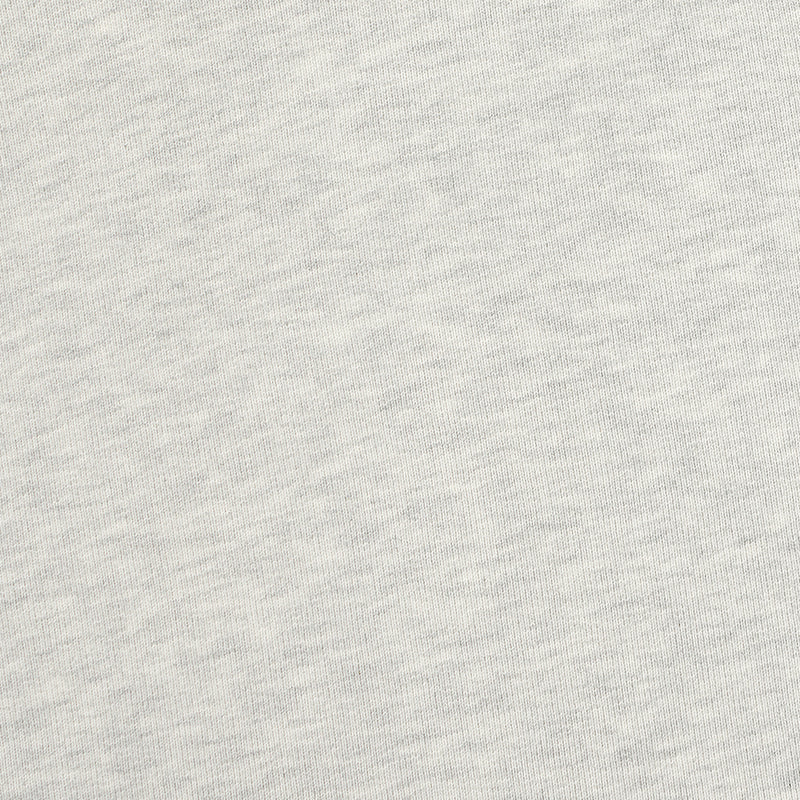 Light gray Micro Logo Crewneck Sweatshirt with soft, heathered fabric and subtle shade variations.