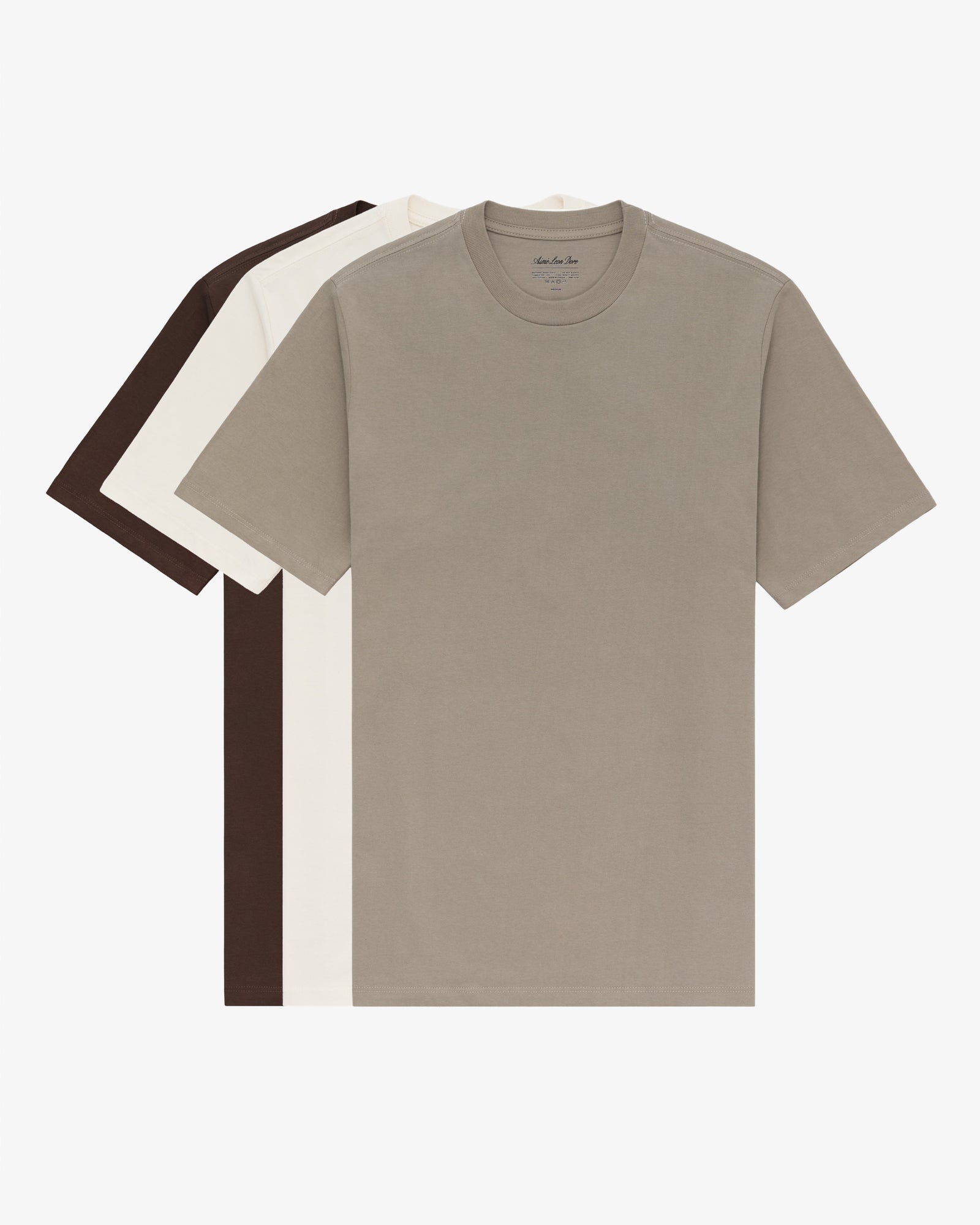 Multi-color T-Shirt  3-Pack