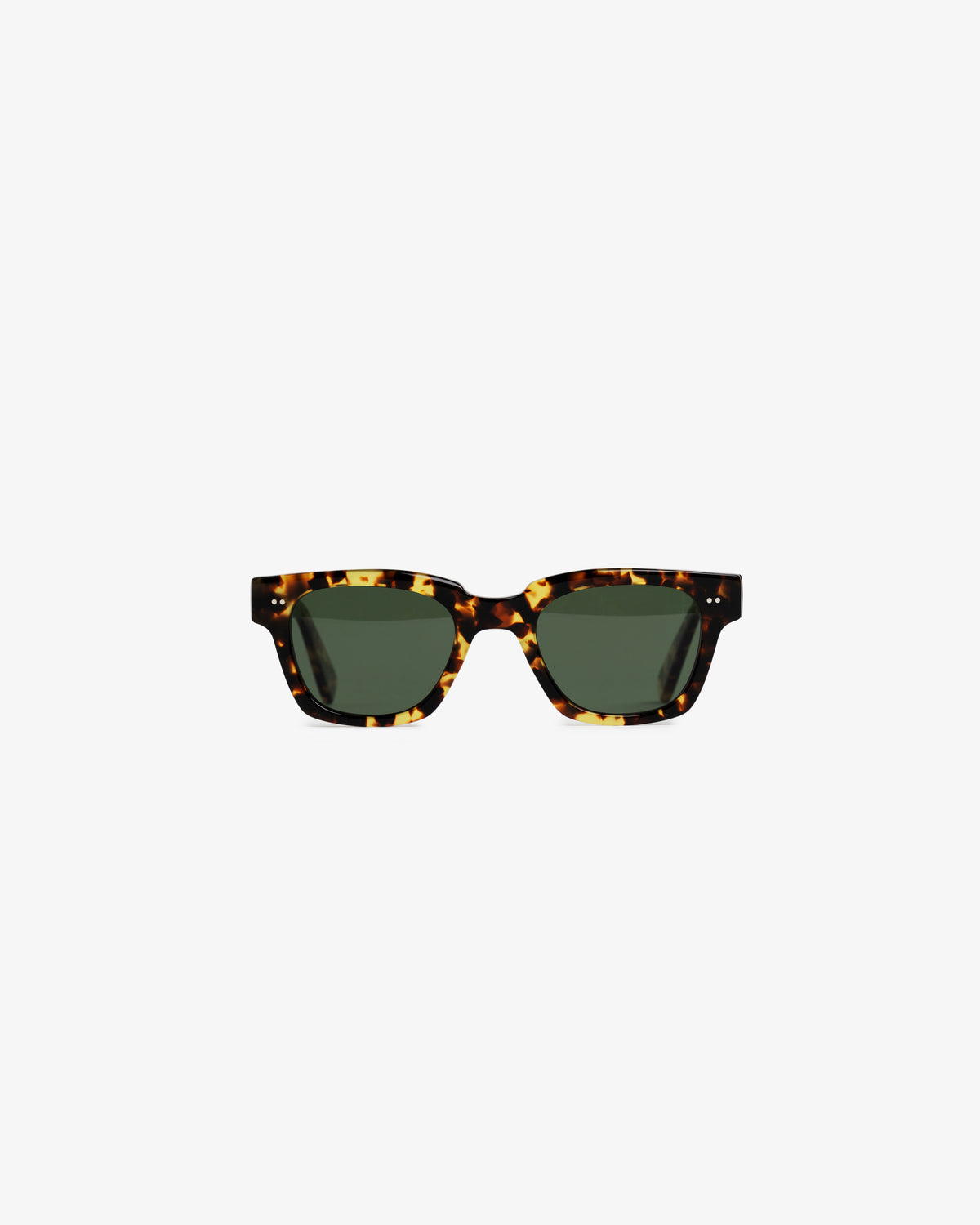 Gallo Sunglasses: tortoiseshell rectangular frames with dark green lenses on a plain white background.